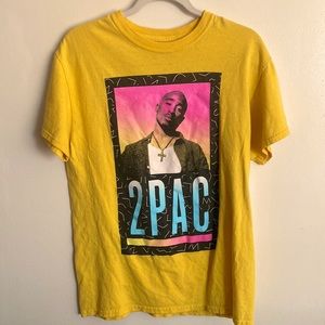 Gender neutral graphic tee.